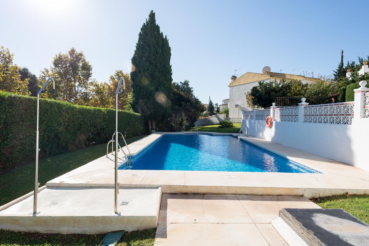 Malagasuite Bungalow Pool Benalmadena Bagian luar foto